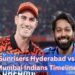 Sunrisers Hyderabad vs Mumbai Indians Timeline