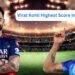 Virat Kohli Highest Score in IPL