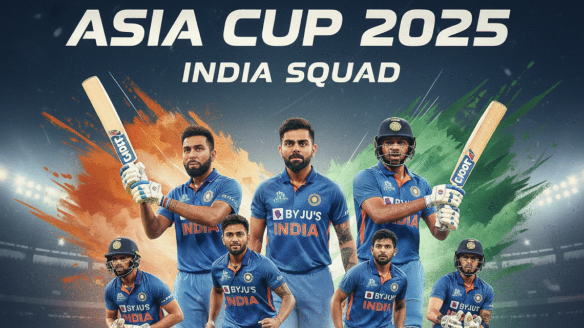 Asia Cup 2025 India Squad: Players List & Schedule