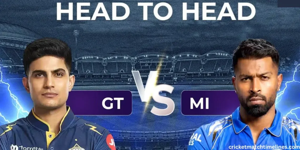 GT vs MI Head to Head