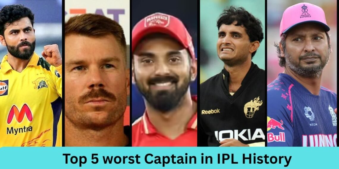 Who is the Bad Captain in IPL