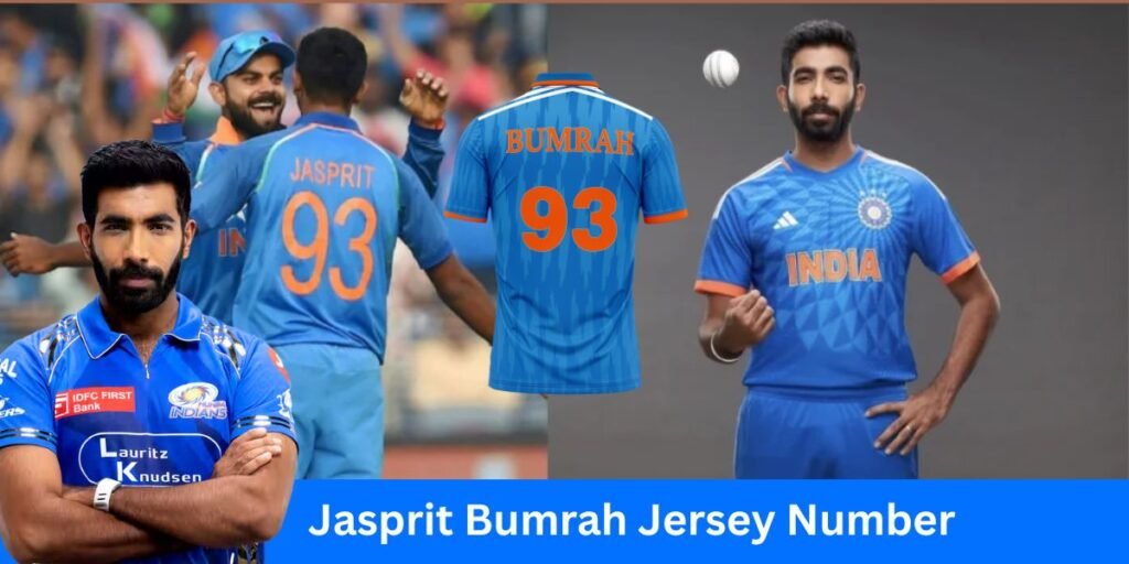Bumrah Jersey Number