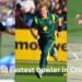 World Fastest Bowler in Cricket
