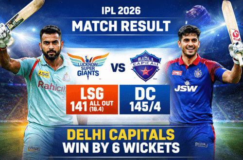 Lucknow Super Giants vs Delhi Capitals Match Scorecard