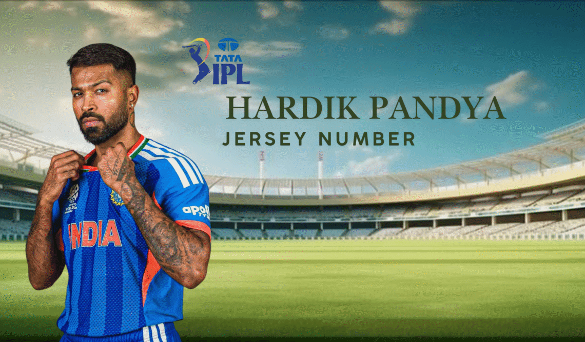 hardik pandya jersey number