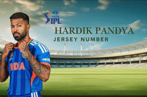 hardik pandya jersey number