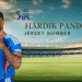 hardik pandya jersey number