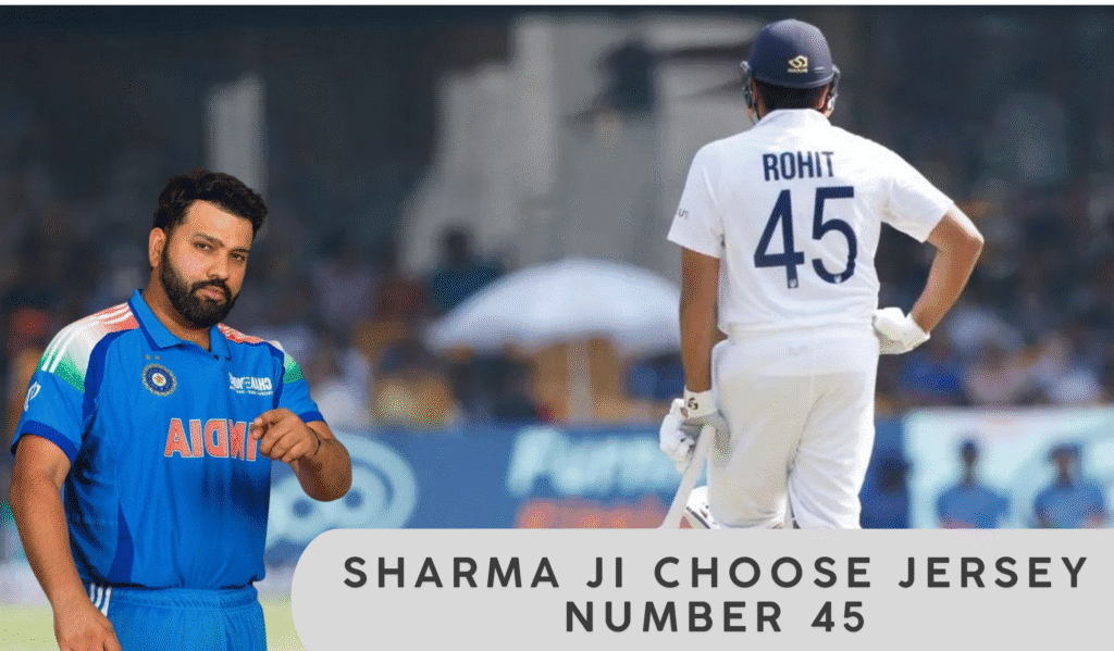 Rohit Sharma Jersey Number