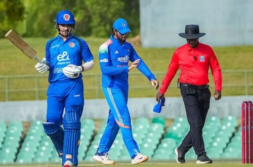 Afghanistan A Stun India A Despite 349-Run Total in DLS-Affected Tri-Series Match