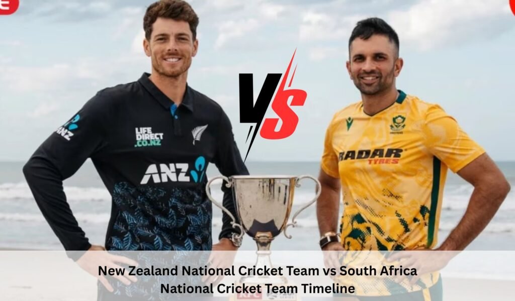 New Zealand National Cricket Team vs South Africa National Cricket Team Timeline