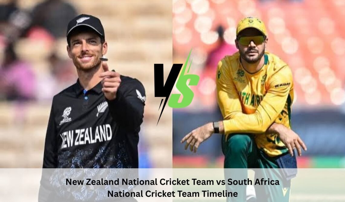 New Zealand National Cricket Team vs South Africa National Cricket Team Timeline