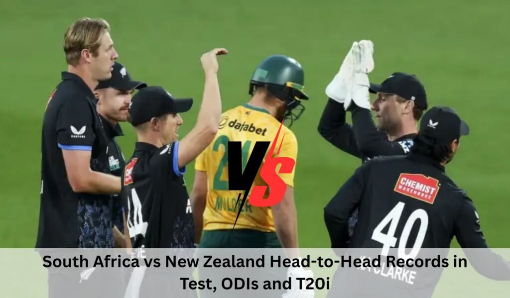 South Africa vs New Zealand Head-to-Head Records in Test, ODIs and T20i