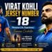 Virat Kohli Jersey Number
