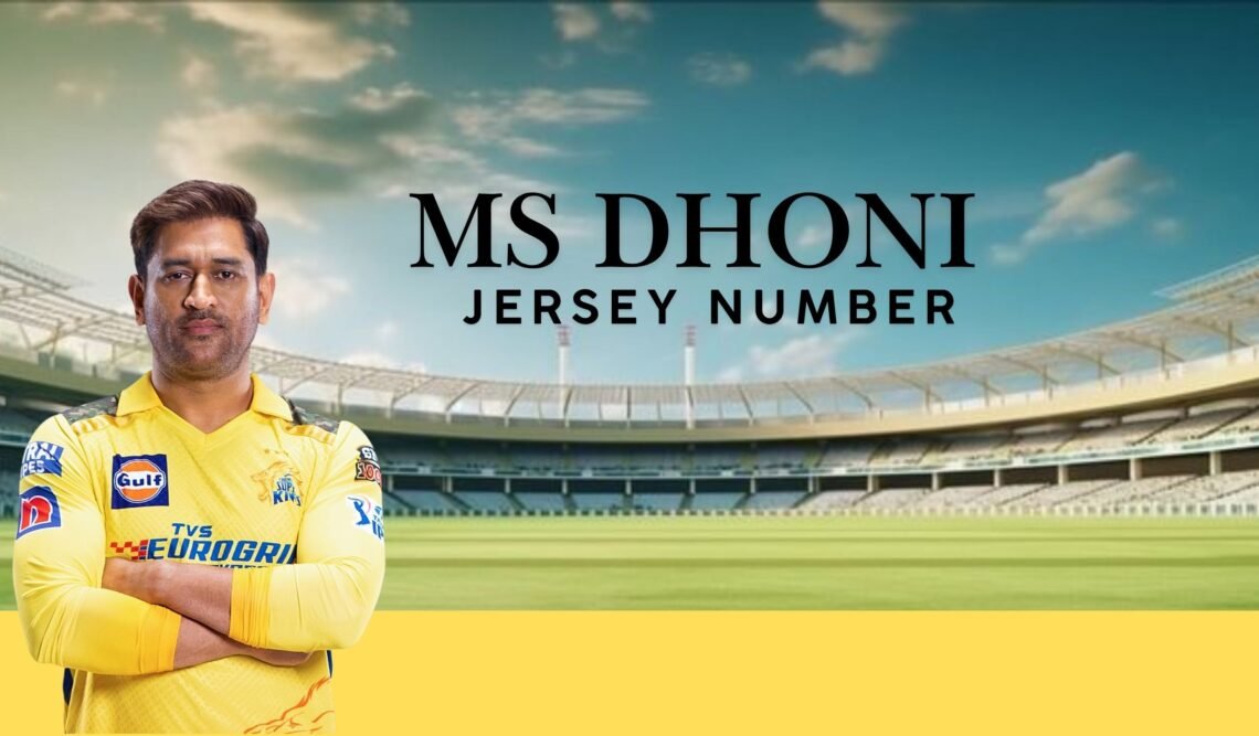 MS Dhoni Jersey Number